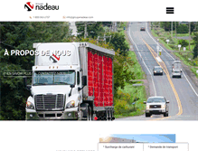 Tablet Screenshot of groupenadeau.com